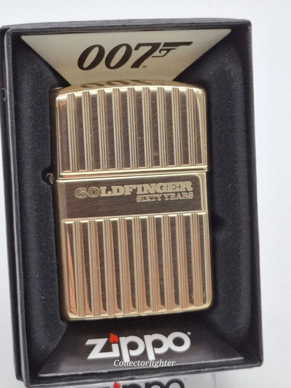 Encendedor de gasolina Zippo - James Bond Goldfinger 60 años Edición Limitada 60007539