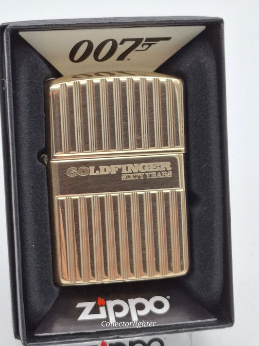Zippo petrol lighter - James Bond Goldfinger 60 Years Limited Edition 60007539