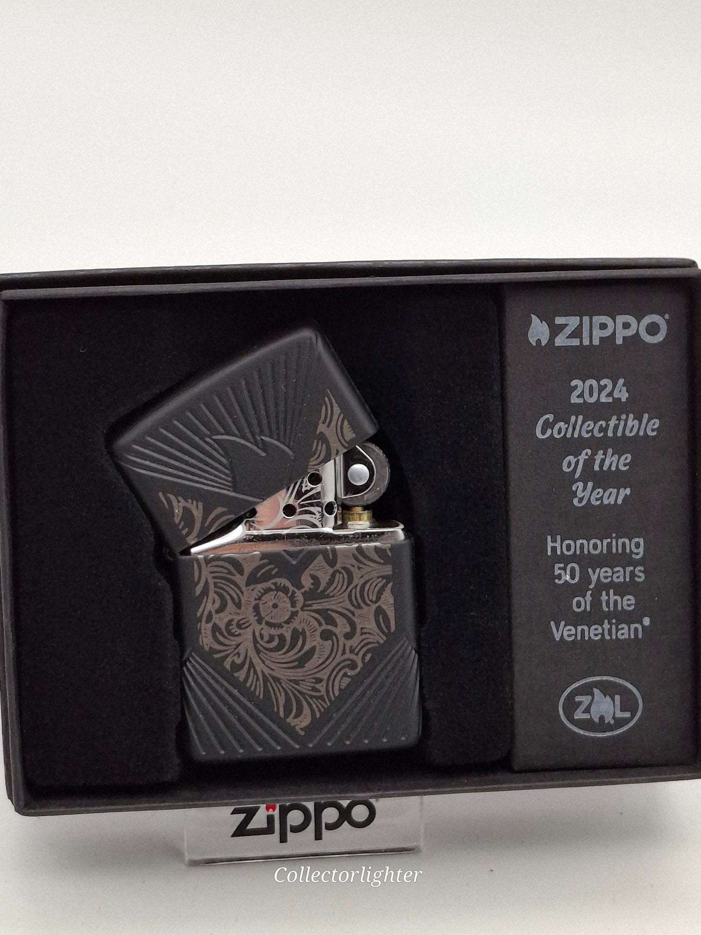 Encendedor de gasolina Zippo - COTY 2024 Edición limitada veneciana 50 años 60007131