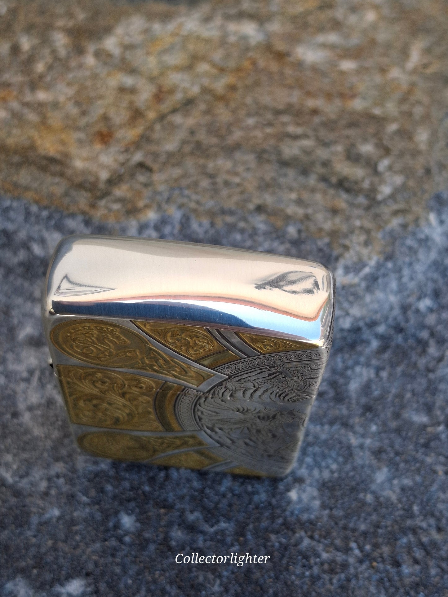 Zippo - Four Horseman Gold / Silver 1941 Replica  - Asia Modell