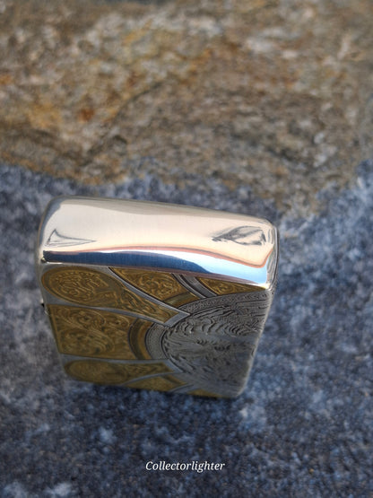 Zippo - Four Horseman Gold / Silver 1941 Replica  - Asia Modell