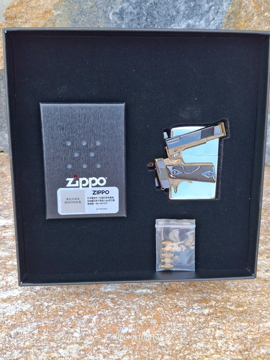 Zippo - Pistol Gun Design aufgesetzt - Asia Modell