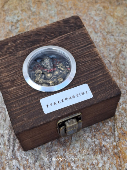 Zippo - Gold Red Fighting Monkey King  - Asia Modell - Limited