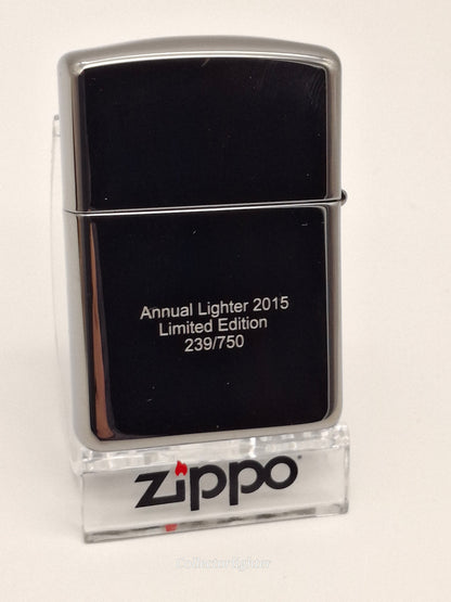 Zippo petrol lighter - Chimney &amp; Flames Annual 2012 Limited Edition