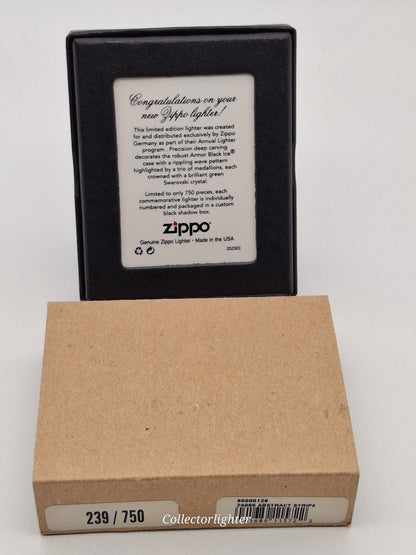 Zippo petrol lighter - Chimney &amp; Flames Annual 2012 Limited Edition