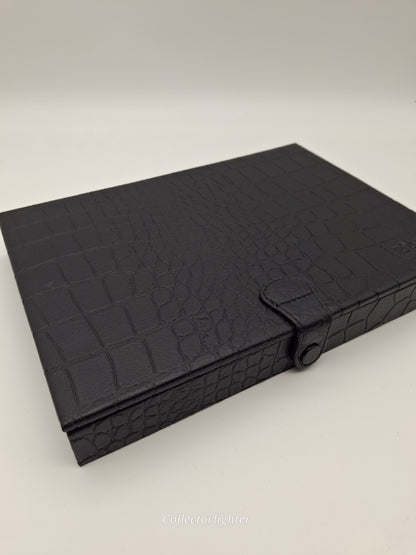 Zippo wooden box for 8 lighters - black