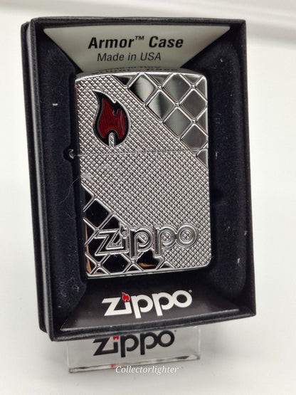 Zippo petrol lighter - Zippo Flame Armor Case 60003415