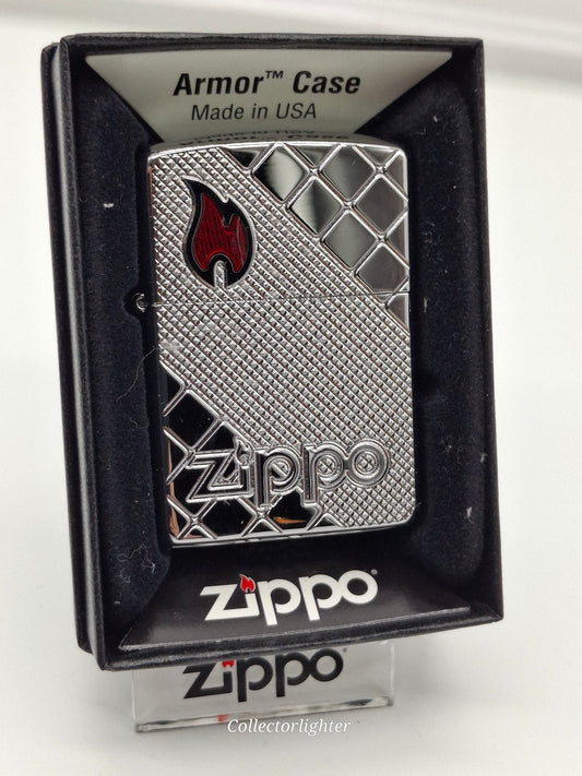Zippo petrol lighter - Zippo Flame Armor Case 60003415