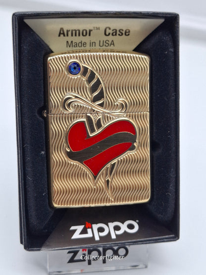 Zippo petrol lighter - Zippo Flame Armor Case 60003415