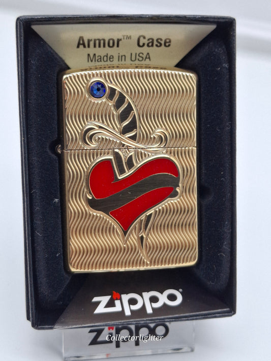 Zippo petrol lighter - Zippo Flame Armor Case 60003415