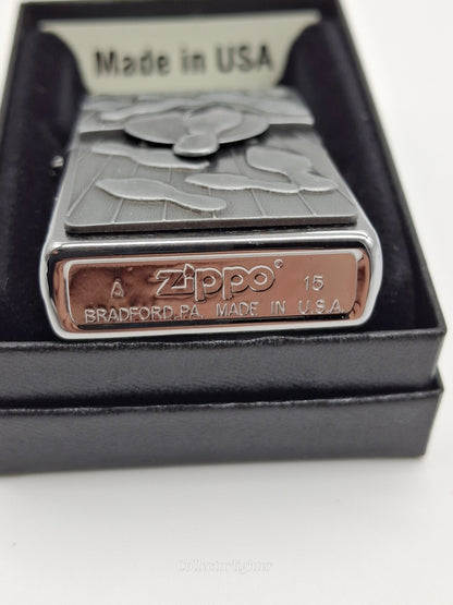 Zippo petrol lighter - Cross with Decoration 2005912 emblem