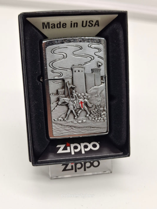 Zippo petrol lighter - Cross with Decoration 2005912 emblem