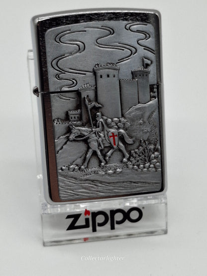 Zippo petrol lighter - Cross with Decoration 2005912 emblem