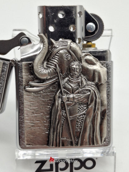 Zippo petrol lighter - Cross with Decoration 2005912 emblem