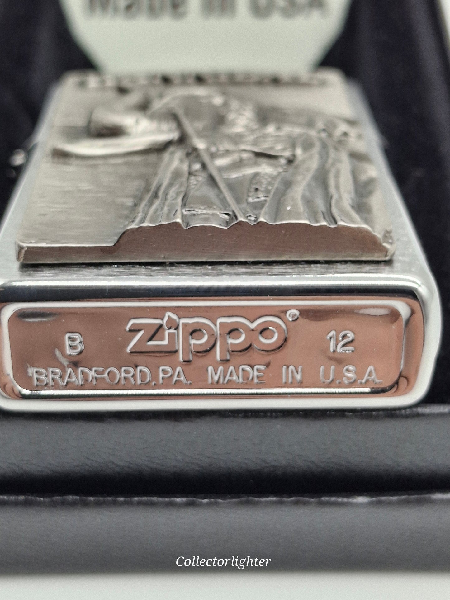 Zippo petrol lighter - Cross with Decoration 2005912 emblem