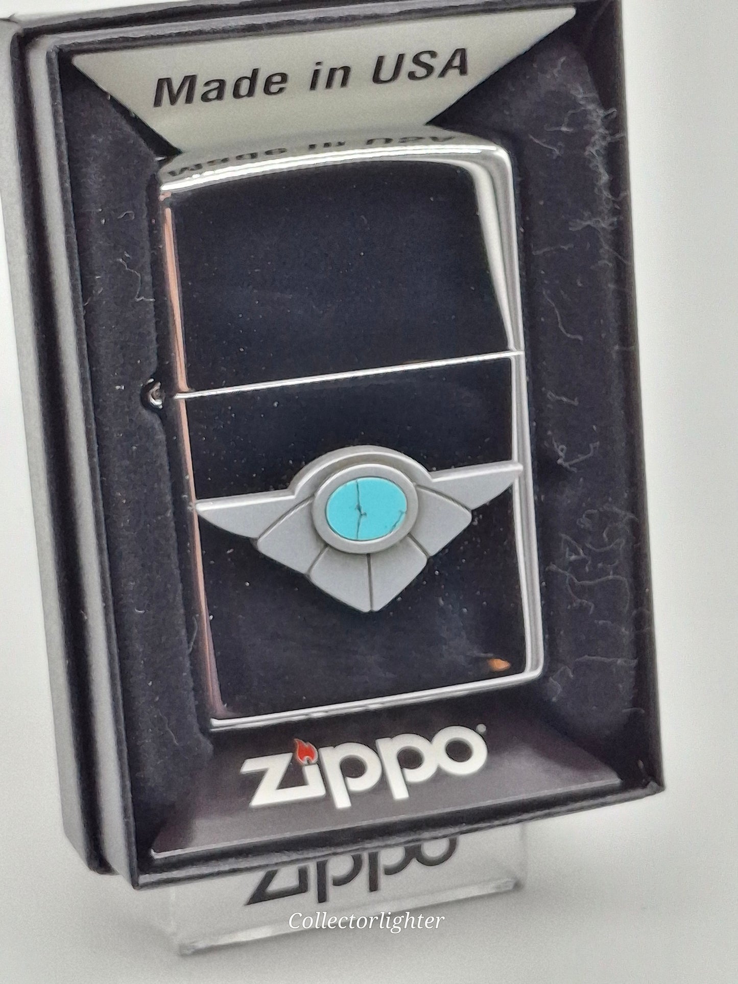Zippo petrol lighter - Cross with Decoration 2005912 emblem
