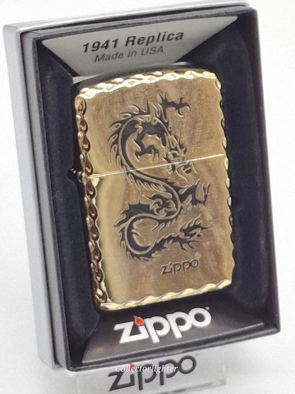 Zippo - Dragón Dorado 1941 Réplica Asia ZA-1-18A