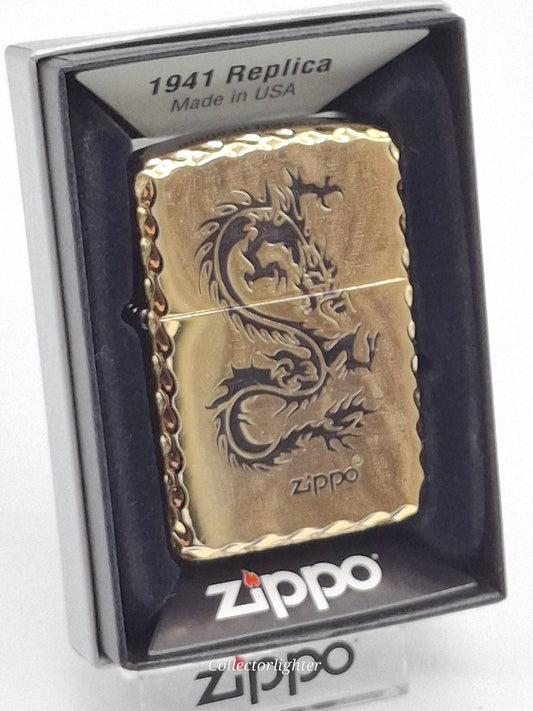 Zippo petrol lighter - Tiger Eye Asia ZA-1-4B