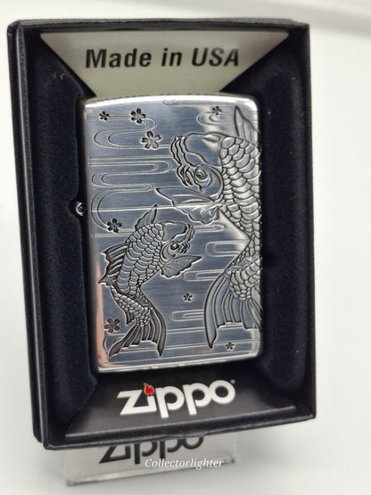 Zippo petrol lighter - Tiger Eye Asia ZA-1-4B