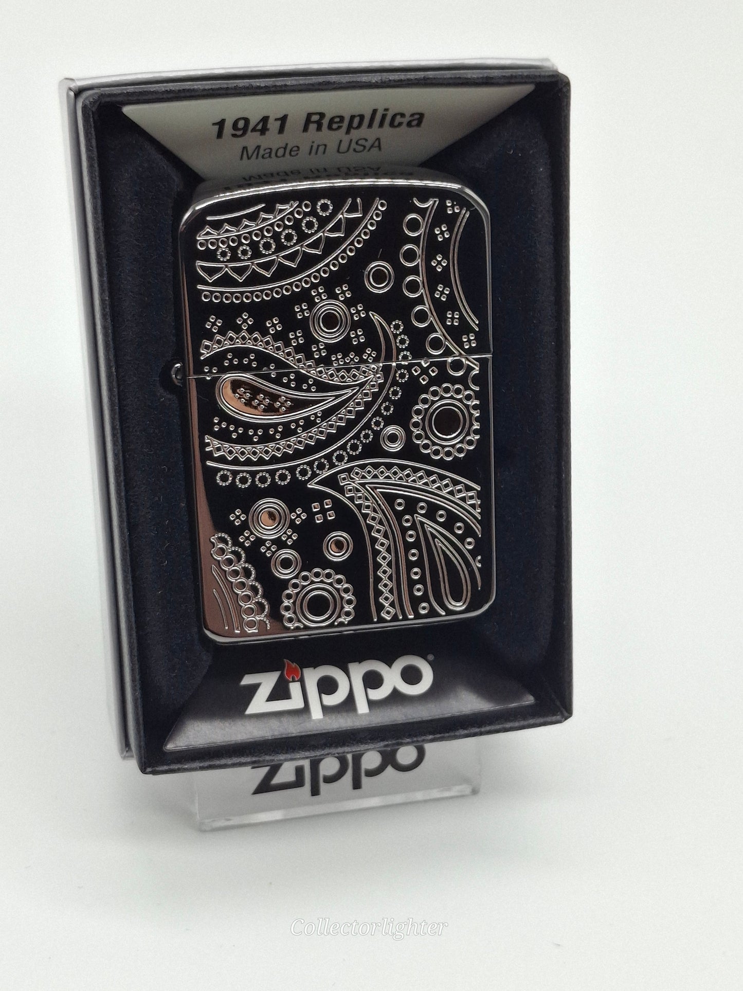 Zippo petrol lighter - Tiger Eye Asia ZA-1-4B