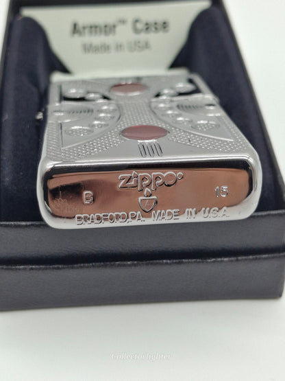 Zippo petrol lighter - Zippo Flame Armor Case 60003415