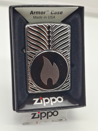 Zippo petrol lighter - Zippo Flame Armor Case 60003415
