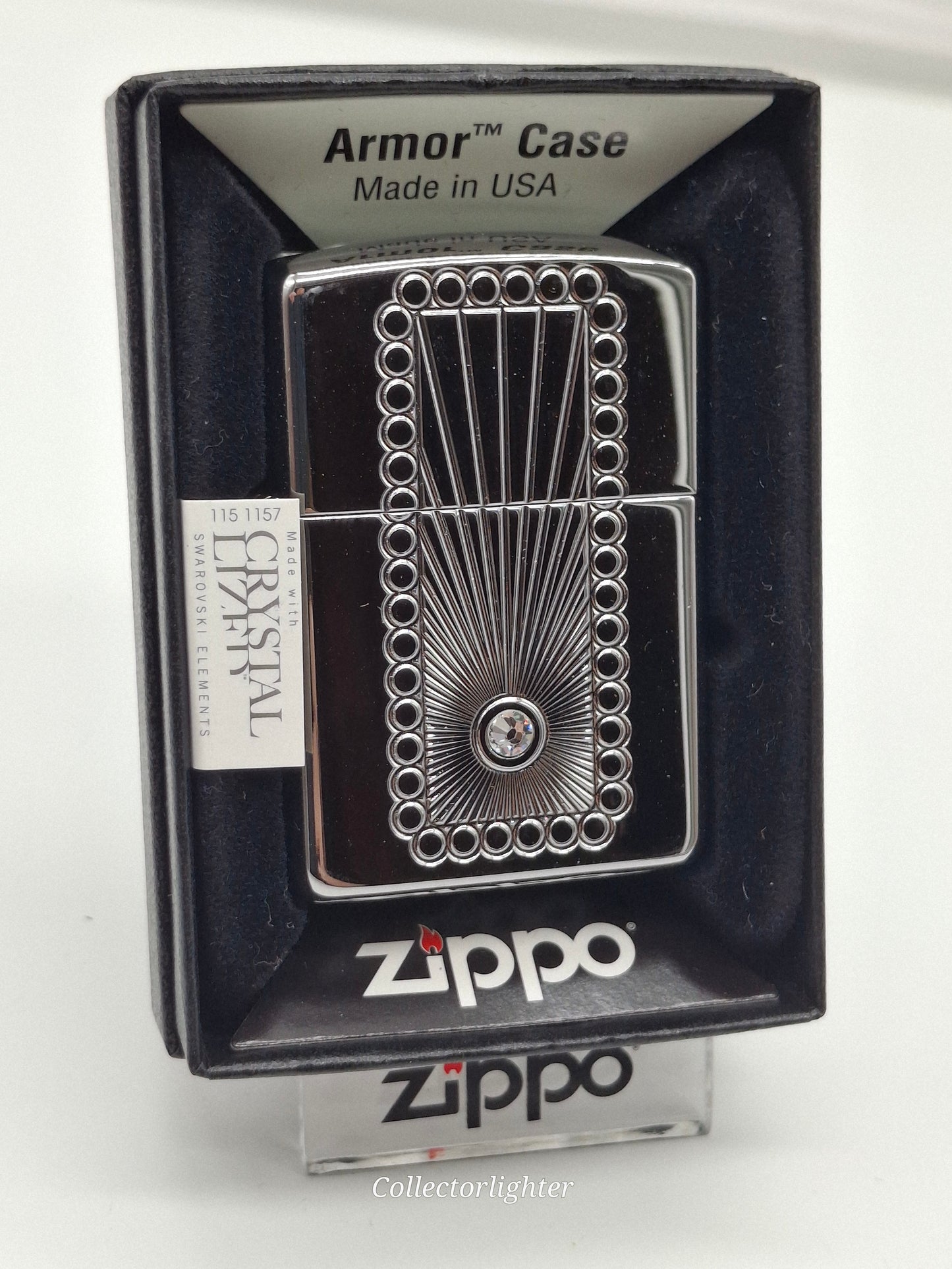 Zippo petrol lighter - Zippo Flame Armor Case 60003415