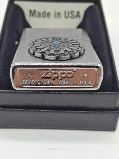 Zippo petrol lighter - Cross with Decoration 2005912 emblem