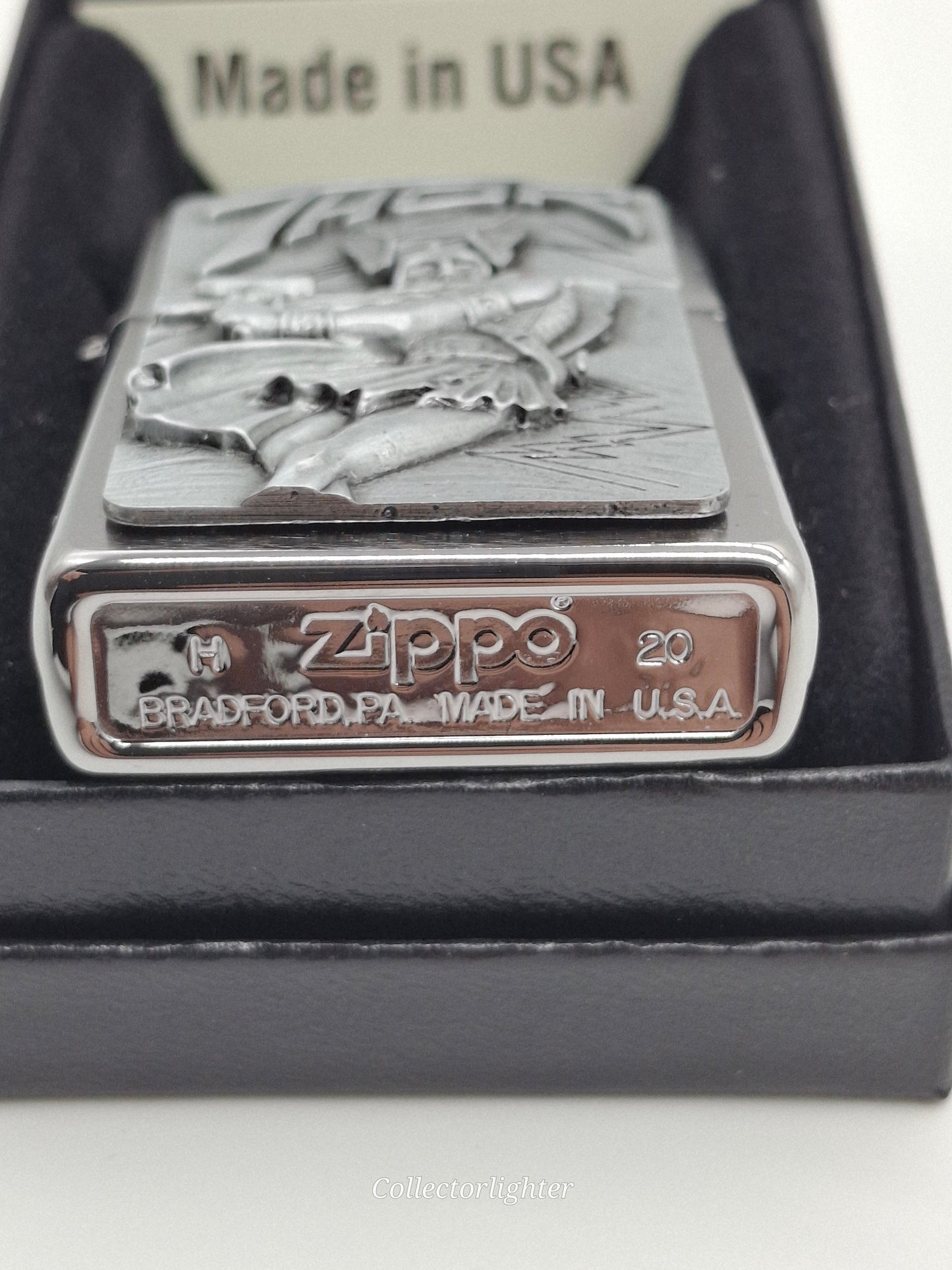 Zippo petrol lighter - Cross with Decoration 2005912 emblem