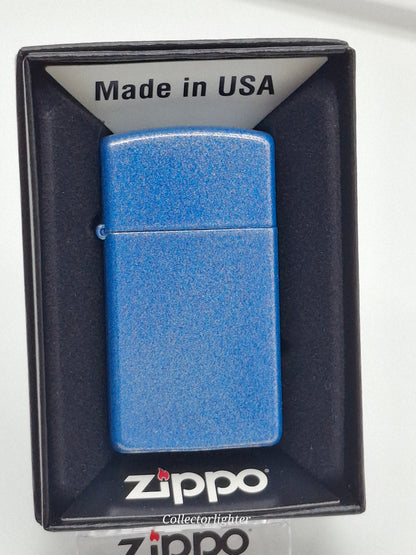 Zippo petrol lighter - Red w. Zippo Logo - Slim Line 60000639