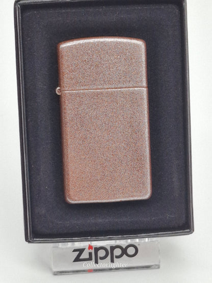 Zippo petrol lighter - Red w. Zippo Logo - Slim Line 60000639
