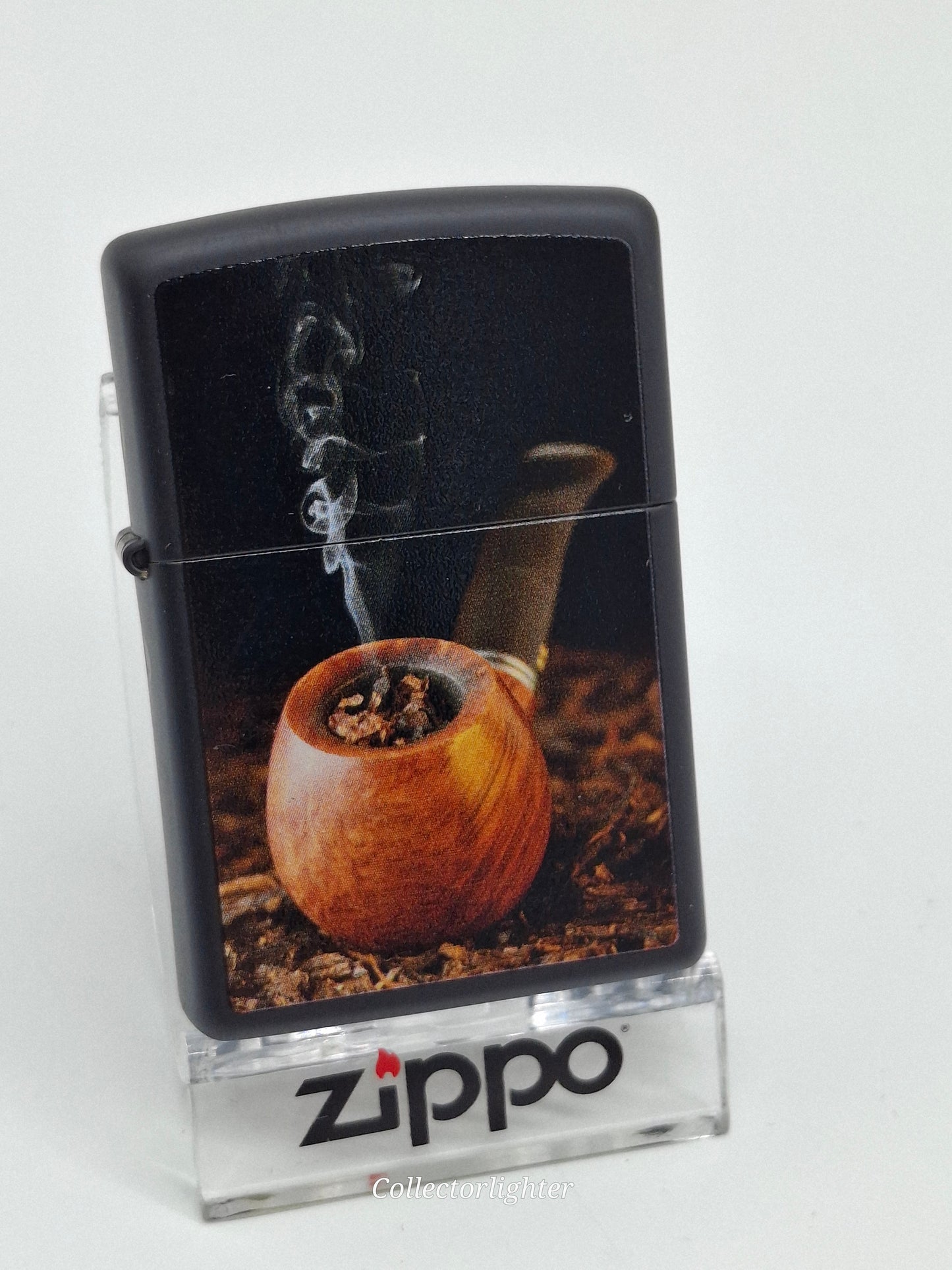 Zippo petrol lighter - Red w. Zippo Logo - Slim Line 60000639