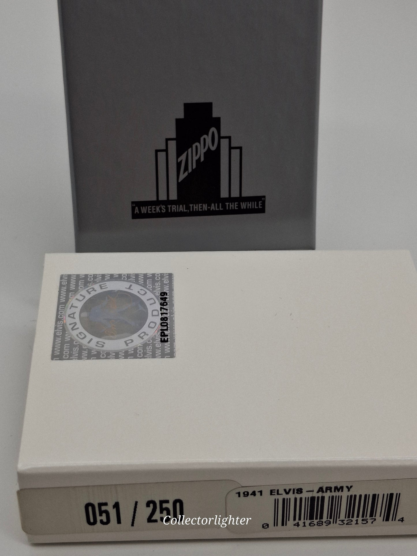 Zippo petrol lighter - Elvis 75th Birthday 2010 Limited Edition 24867