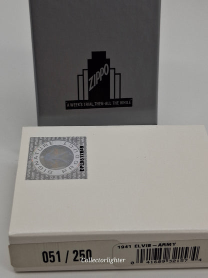 Zippo petrol lighter - Elvis 75th Birthday 2010 Limited Edition 24867