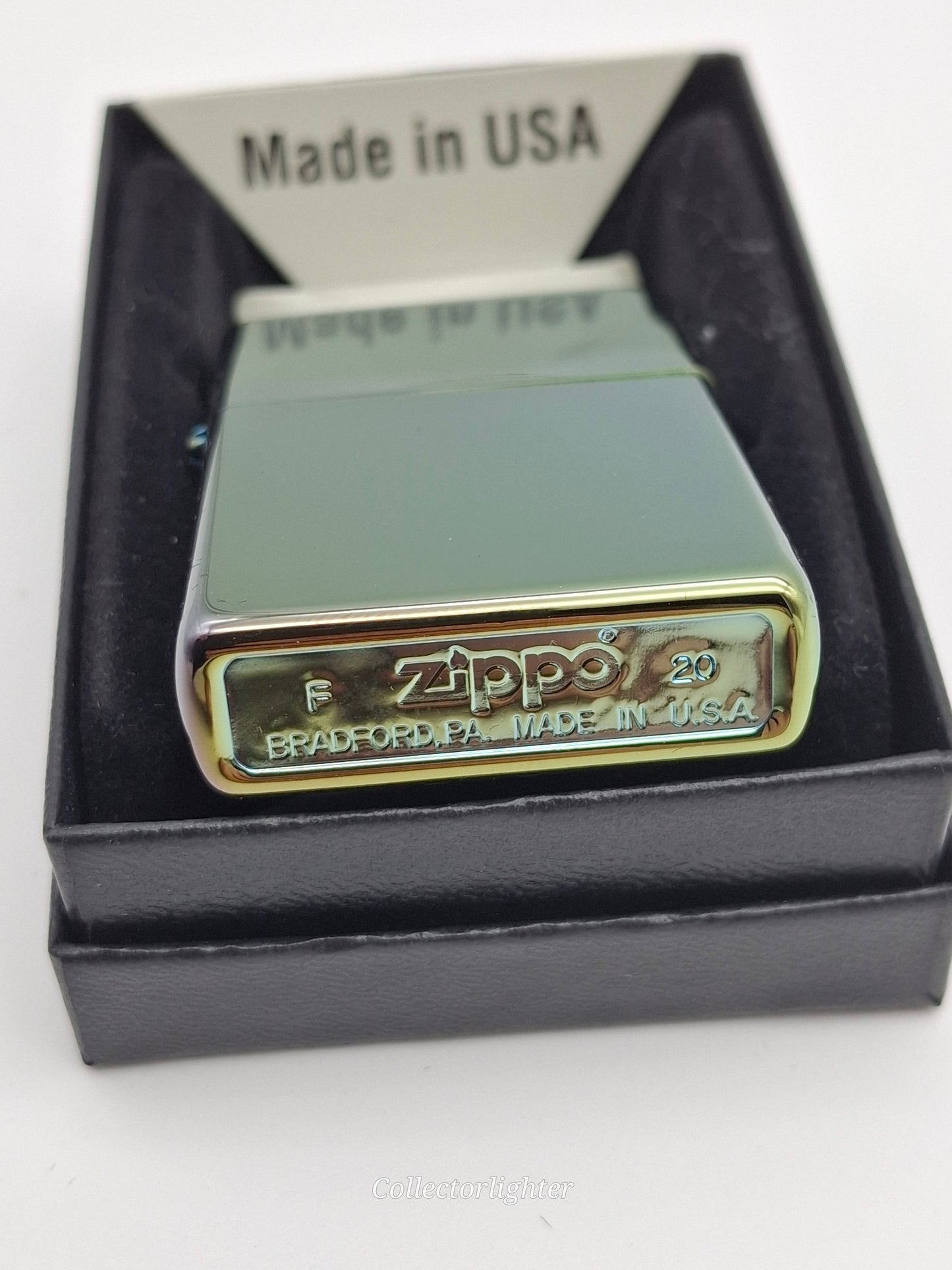 Encendedor de gasolina Zippo - Cruz con emblema decorativo 2005912