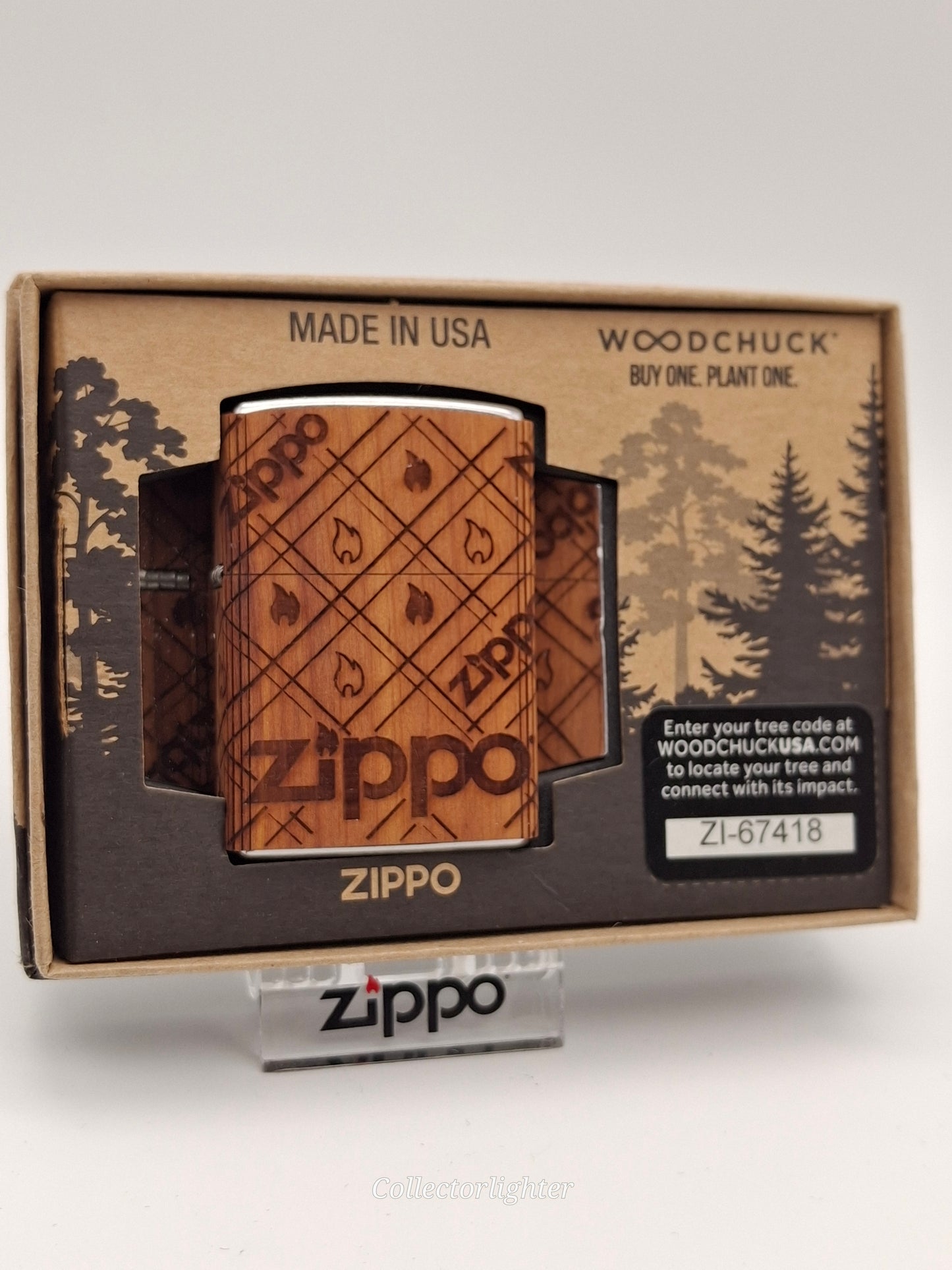 Zippo - Woodchuck Wrap Flame 60005672