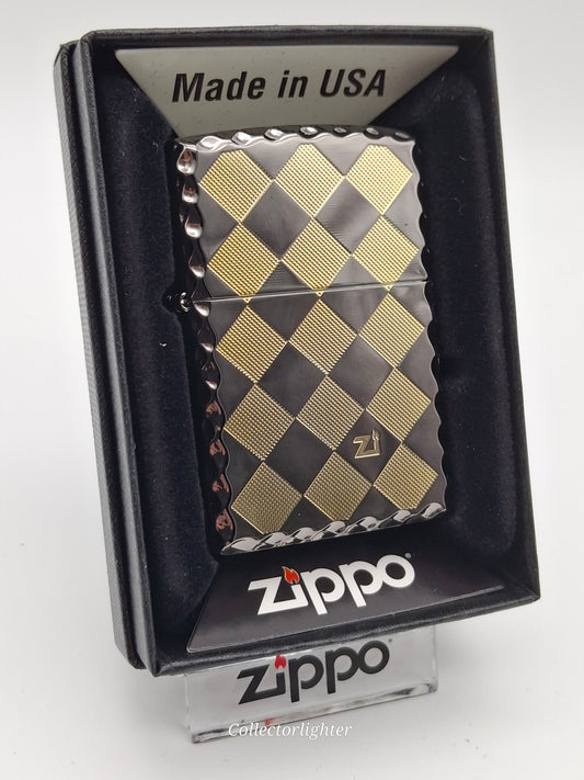 Zippo - Plaid 2 Black Ice Asia ZA-1-13