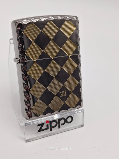 Zippo - Plaid 2 Black Ice Asia ZA-1-13