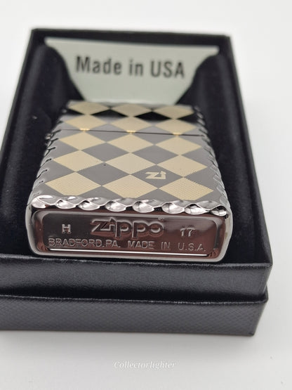 Zippo - Plaid 2 Black Ice Asia ZA-1-13