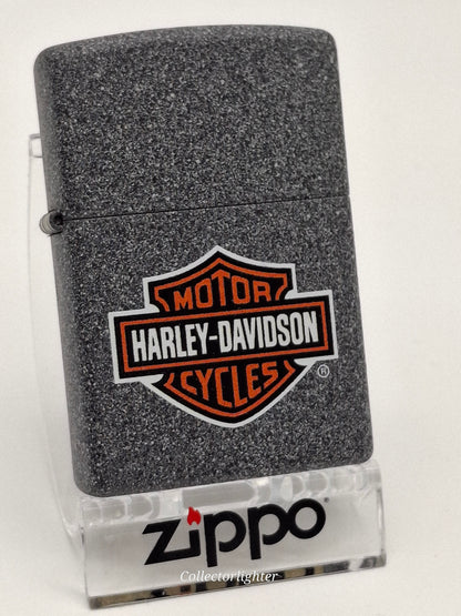 Zippo - Harley Davidson Logo Iron Stone 60000391