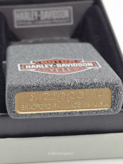 Zippo - Harley Davidson Logo Iron Stone 60000391