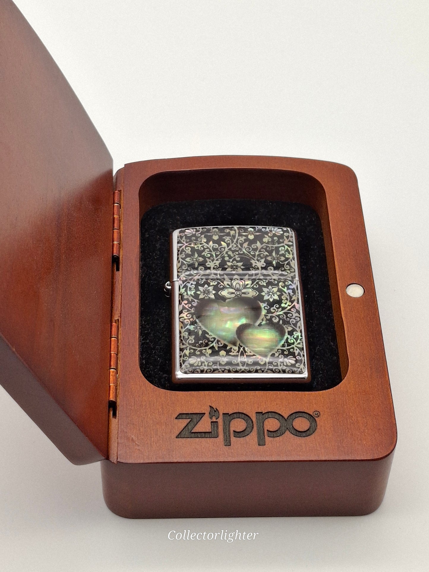 Zippo - Zippo Art Love Pearl Look in Holzbox 2003697