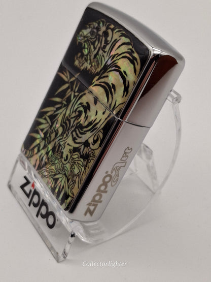 Zippo - Zippo Art Tiger Pearl Look in Holzbox 2003696