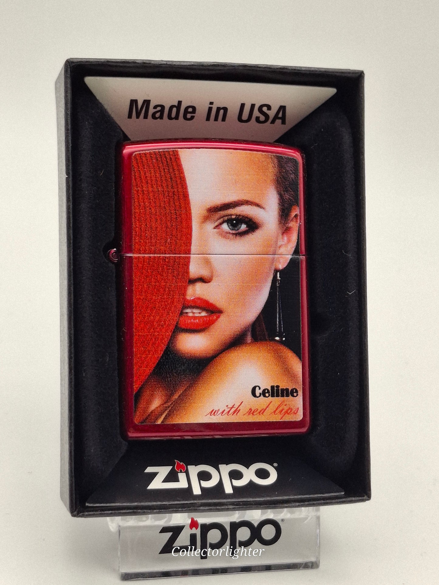 Zippo - Red Lips - Celine Limited Edition 2003365