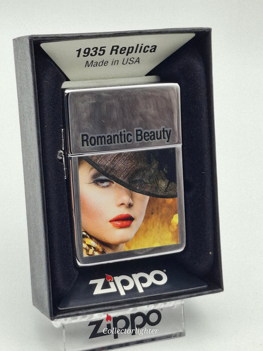 Zippo - Romantic Beauty - Gold 1935 Replica Limited Edition 2003284