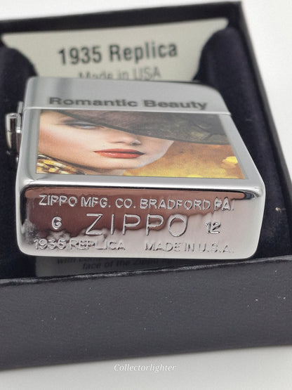 Zippo - Romantic Beauty - Gold 1935 Replica Limited Edition 2003284