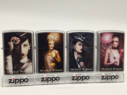 Zippo - Mystical Woman 4er Set Limited Edition  - gleiche Nr. !