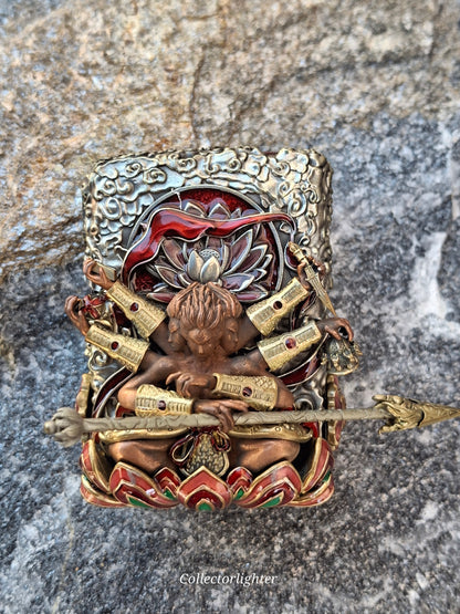 Zippo - Nezha God with Sword  - Asia Modell