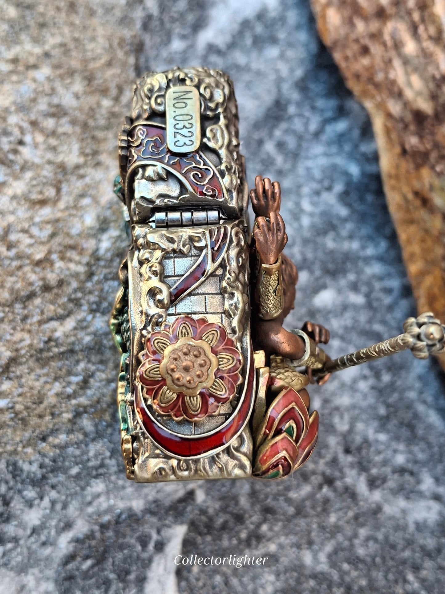 Zippo - Nezha God with Sword  - Asia Modell