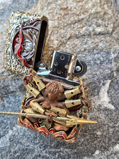 Zippo - Nezha God with Sword  - Asia Modell